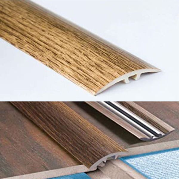 Self-Adhesive 40mm Wide Wood Effect Door Threshold Edging Floor Trim  