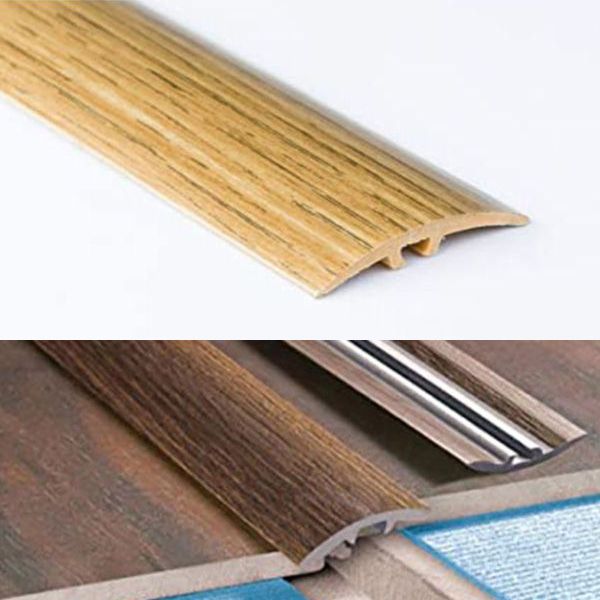Self-Adhesive 40mm Wide Wood Effect Door Threshold Edging Floor Trim  
