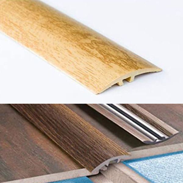 Self-Adhesive 40mm Wide Wood Effect Door Threshold Edging Floor Trim  