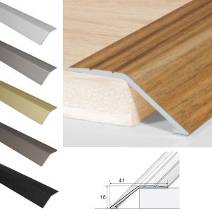 41mm Anodized Aluminium Screwfix Door Threshold Ramp Profile
