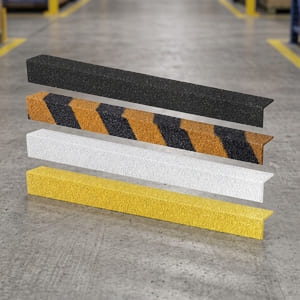 55mm x 55mm Medium Grit GRP Stair Nosing Cover