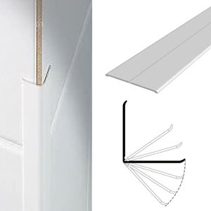 5m UPVC White Flexible Covering Angle Corner Trim