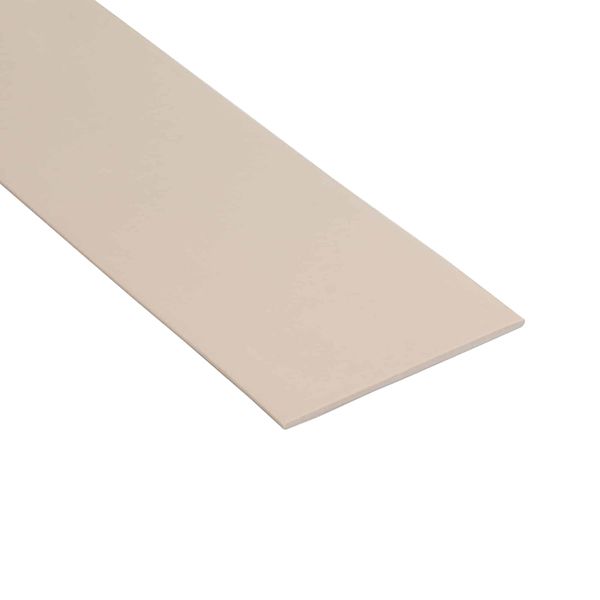 63mm x 32mm Aluminium Rakeback Stair Nosing With PVC Insert