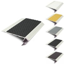 76.5mm x 26mm Treadlite Tredsafe Stair Nosing Vision Light With PVC Insert