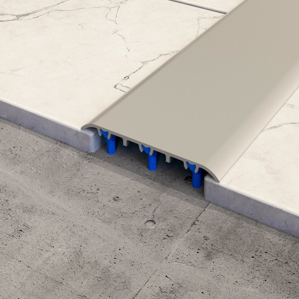 80mm Push-In Aluminium Door Bar Threshold Cover