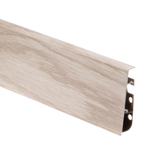 Ash Baltimore PVC Skirting Board & Accessories with Flexible Edges and Cable Cover