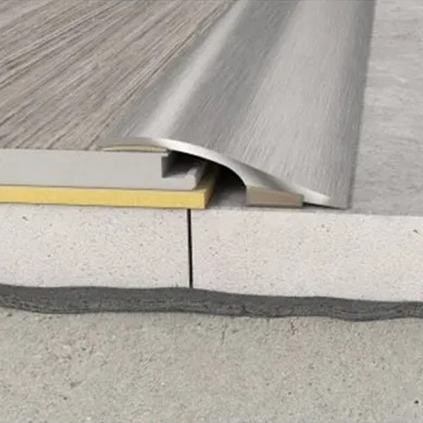 Brushed Aluminium 26mm Wide Threshold Ramp Door Floor Bar Edge Trim