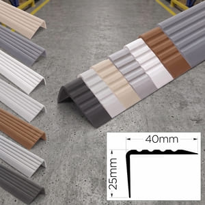 Bullnose Stair Edge Nosing Step Edging Trim Self Adhesive