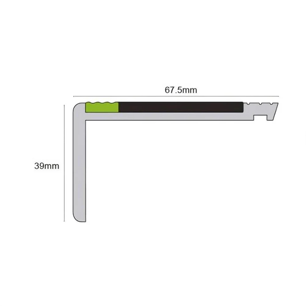 Bullnose Stair Nosing – Rounded, Non-Slip Stair Edge Protection