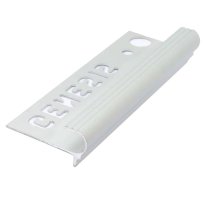 Bullnose Tile-In Stair Nosing for Enhanced Step Installation and Edge Protection