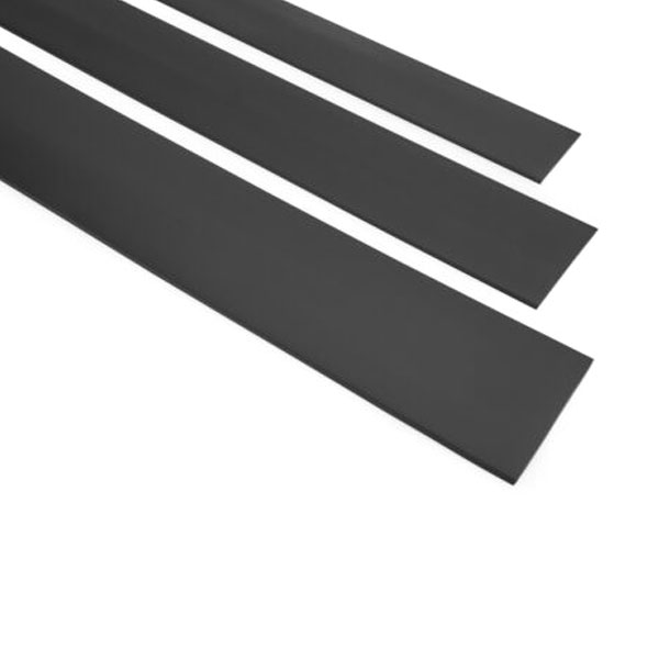 Durable PVC Architrave Cover Flat Bar - 1m Long