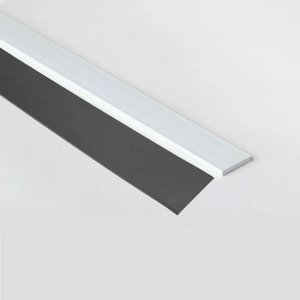Durable PVC Architrave Cover Flat Bar - 1m Long