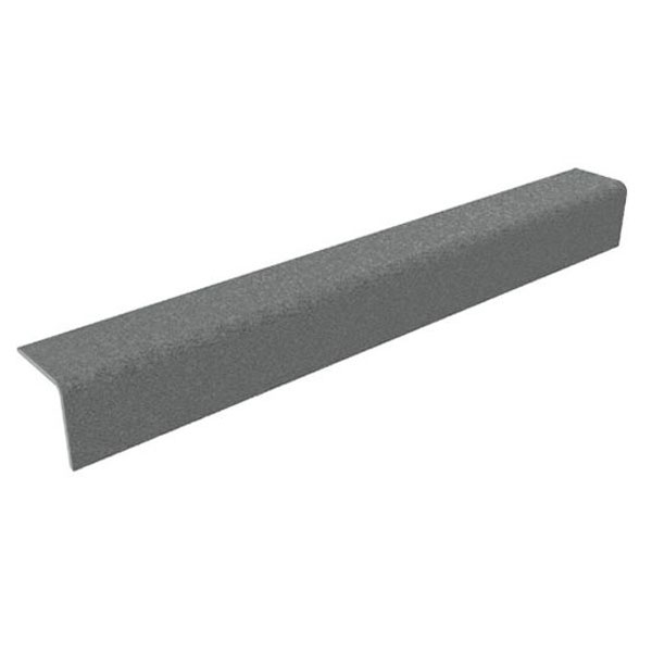 Gray GRP Stair Nosing Cover Non Slip - Pack of 10