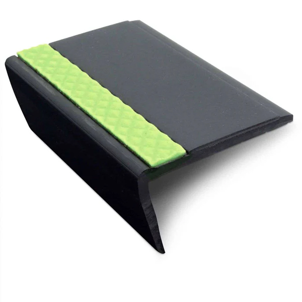 Hard Nose Bullnose PVC Stair Nosing – Non Slip Finish