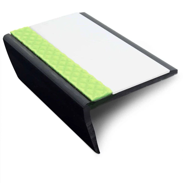 Hard Nose Bullnose PVC Stair Nosing – Non Slip Finish