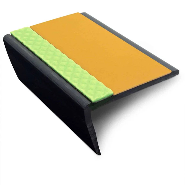 Hard Nose Bullnose PVC Stair Nosing – Non Slip Finish