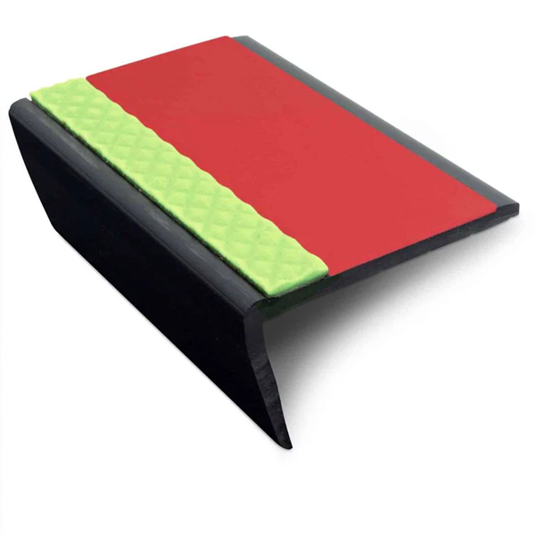 Hard Nose Bullnose PVC Stair Nosing – Non Slip Finish