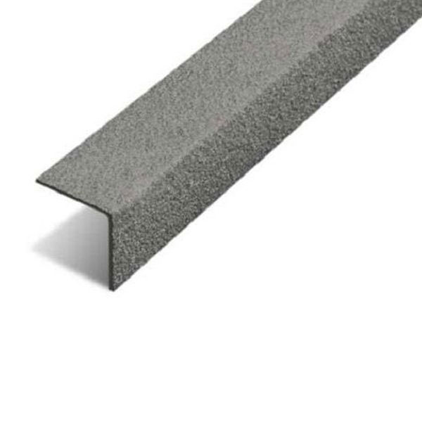 Heavy Duty 70mm x 55mm Stair Nosing Cover GRP Anti-Slip Solution