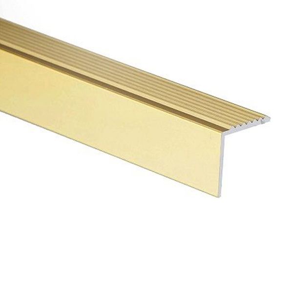 Non Slip Aluminium Stair Edge Nosing Trim