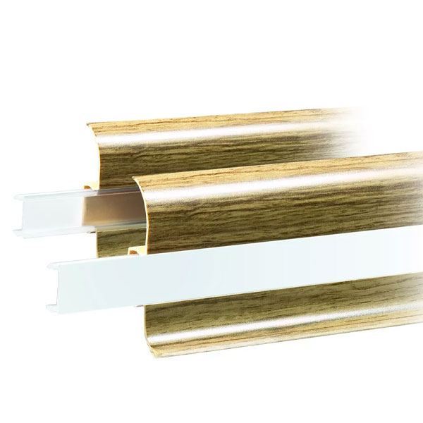 PVC 2.5 Metre Skirting Board Led Bars 