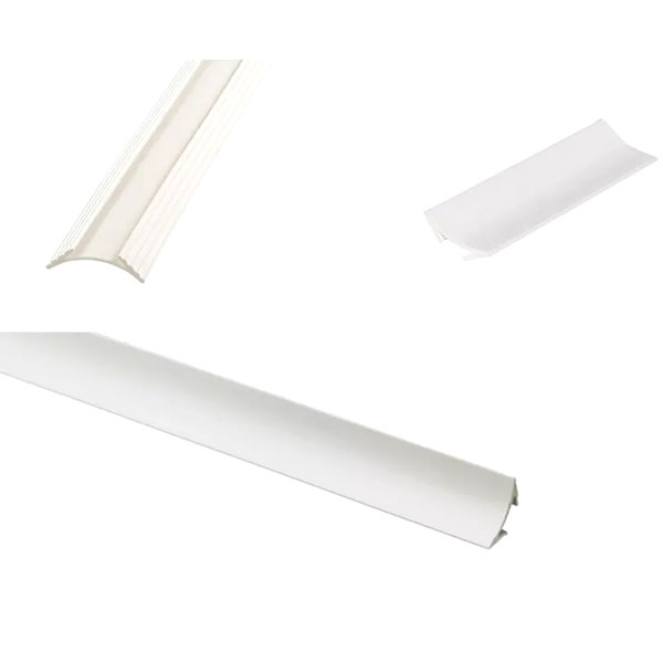PVC Durable 2.44m Long Plastic Scotia Trim