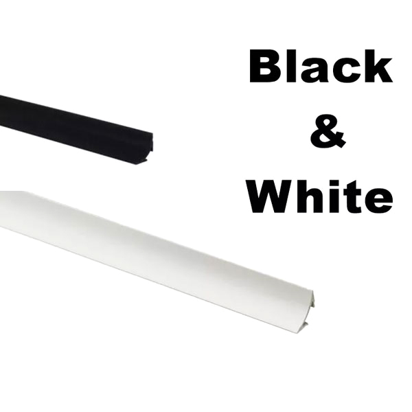 PVC Durable 2.44m Long Plastic Scotia Trim