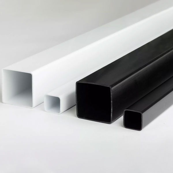 PVC Square Pipe, Box Section & Plastic Square Tubes 2.5m Long