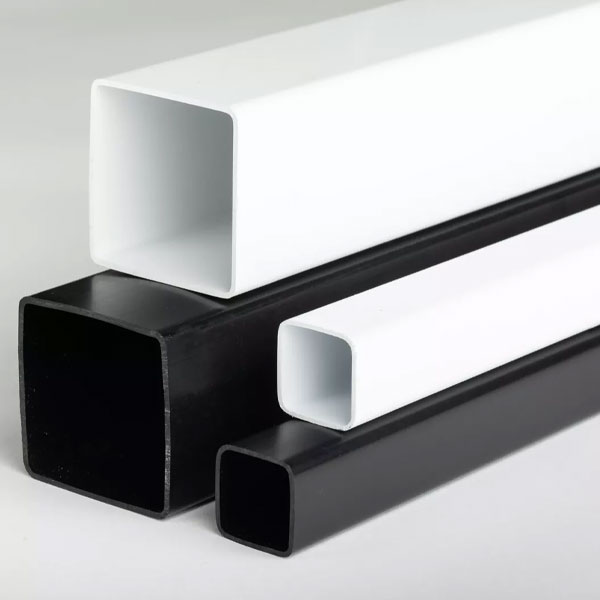 PVC Square Pipe, Box Section & Plastic Square Tubes 2.5m Long