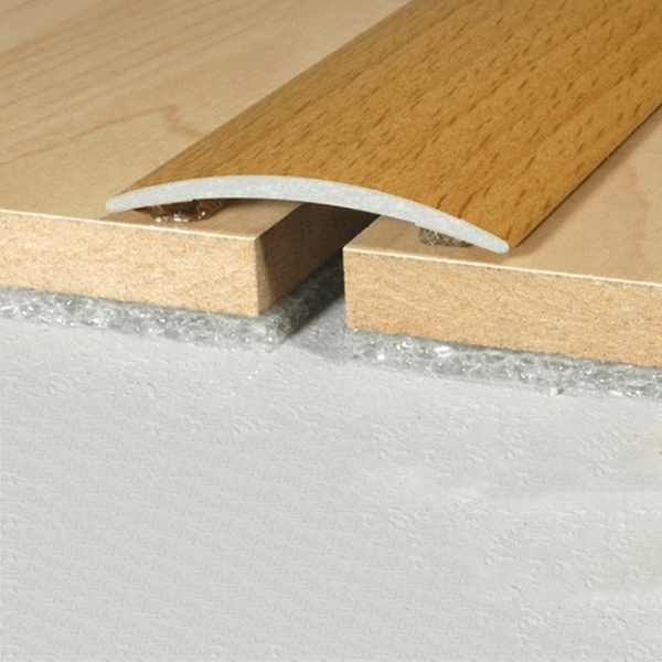 Self Adhesive 40mm Wood Effect Aluminium Door Bar Floor Edge Trim Threshold