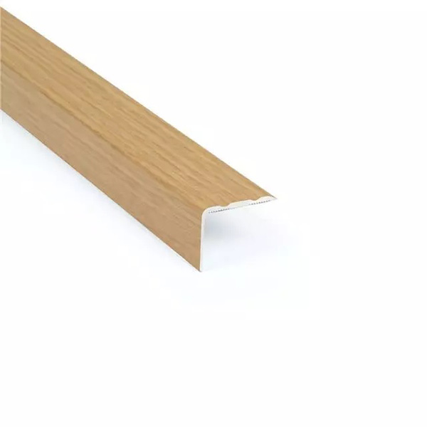 Self Adhesive Aluminium Wood/Metal Effect Flooring Stair Nosing - 0.9m Long