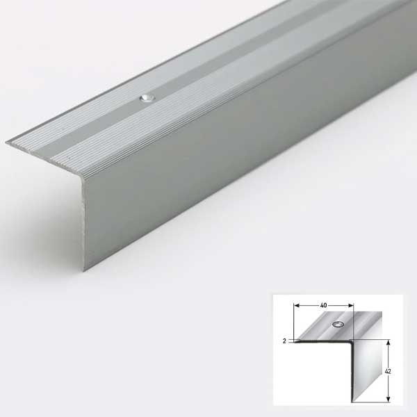 Aluminium Stair Nosing Safety Edge Trim