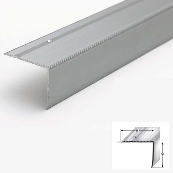 Aluminium Stair Nosing Safety Edge Trim