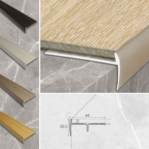 Stairs Nosing Screw Fix For 5mm Flooring Luxury Click Vinyl