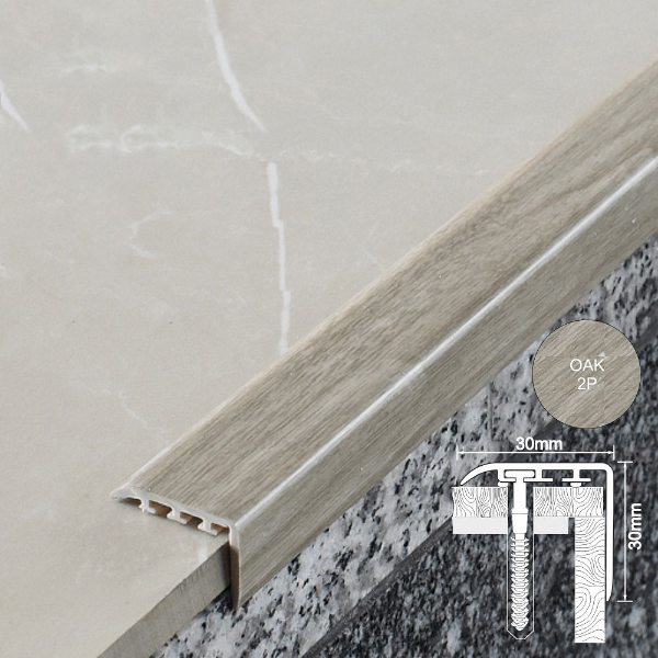 UPVC Stair Nosing Anti-Slip for Stair Treads